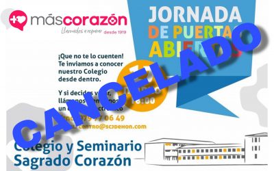 CANCELACIÓN JORNADA PUERTAS ABIERTAS