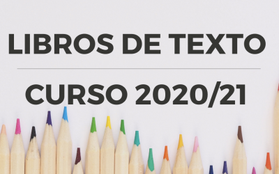 LIBROS TEXTO CURSO 2020/21