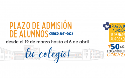 PLAZO SOLICITUD ADMISIÓN CURSO 2021-2022