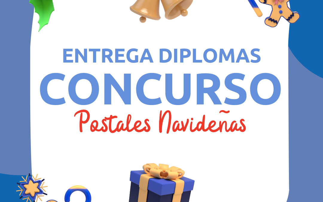 Entrega Diploma Concurso Postales Navideñas