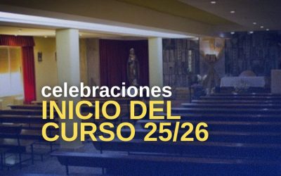 Celebraciones de inicio de curso en la capilla del colegio